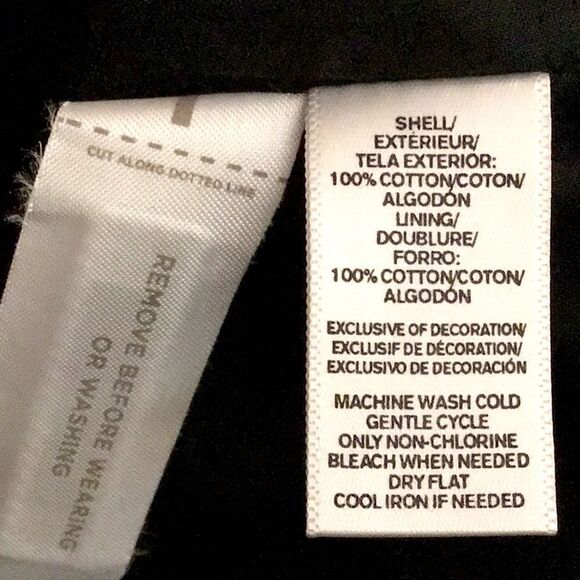 LOFT Black Tassel Hem Peasant Mini Skirt - Picture 12 of 12